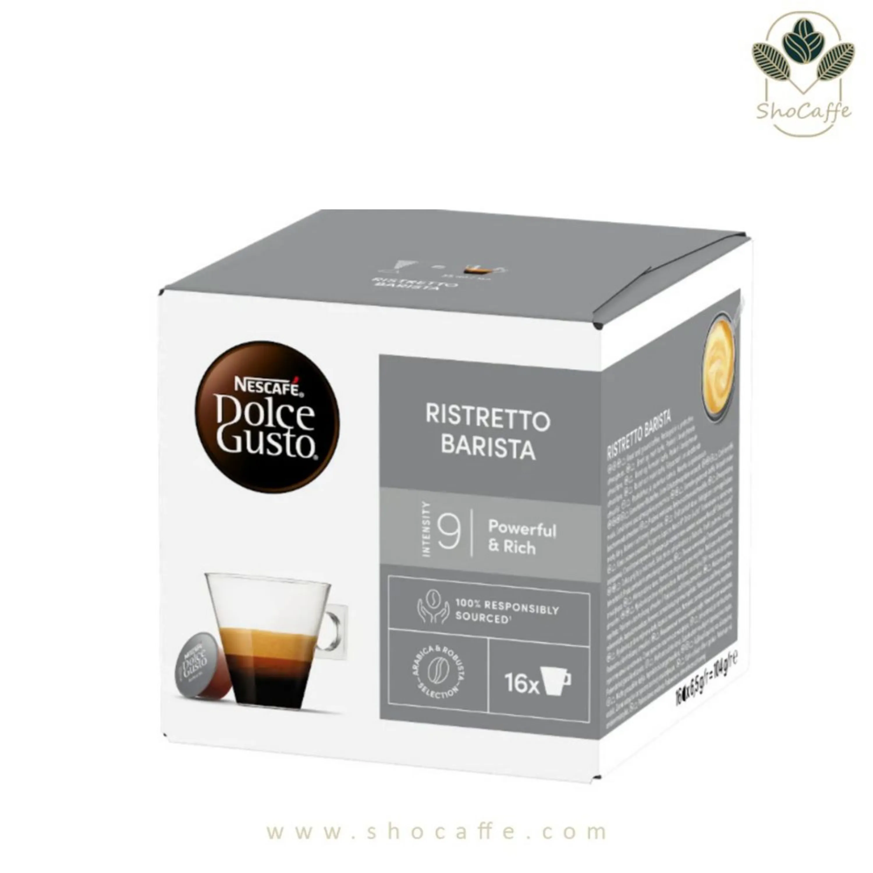 کپسول قهوه دولچه گوستو مدل ریستریتو باریستا Ristretto Barista